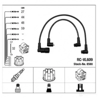 Высоковольтные провода зажигания, комплект NGK 8500 RC-VL6 09 167623 I0M99X - Изображение 2