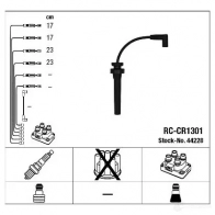 Высоковольтные провода зажигания, комплект NGK 44228 R C-CR1301 Chrysler Voyager 4 (RG, RS) Минивэн LLHPP2