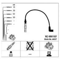 Высоковольтные провода зажигания, комплект NGK YZ1D14 44227 166035 RC-VW11 07 - Изображение 6