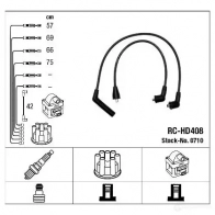 Высоковольтные провода зажигания, комплект NGK RC -HD408 512YW 0710 164256 - Изображение 2