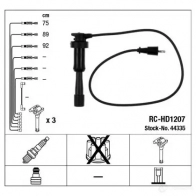 Высоковольтные провода зажигания, комплект NGK RC-HD12 07 44335 166095 CE596DG