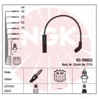 Высоковольтные провода зажигания, комплект NGK 44292 Blister Faisceau 14 RC-RN652 1193401331 - Изображение 2