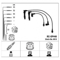 Высоковольтные провода зажигания, комплект NGK 26T05YC RC-OP4 48 Opel Astra (F) 1 Кабриолет 2.0 i 115 л.с. 1993 – 1994 0818