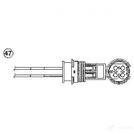 Лямбда зонд, кислородный датчик NGK 0459 O ZA448-E54 164142 G5NCX - Изображение 1