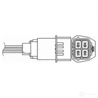 Лямбда зонд, кислородный датчик NGK 167952 6Y96A 92162 OZA660-EE 62