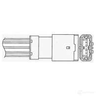 Лямбда зонд, кислородный датчик NGK LZA06-U 1 A0YYR Peugeot 406 1 (8B) Седан 2.0 16V HPi 140 л.с. 2001 – 2004 1840