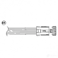 Лямбда зонд, кислородный датчик NGK OTA4F-5 F1 Y85UKP 1908 164728