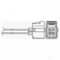 Лямбда зонд, кислородный датчик NGK 6384 CWWST 167029 OZA571-C 2 - Изображение 6