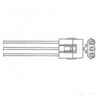 Лямбда зонд, кислородный датчик NGK 164024 OZA21-F 3 0256 NRG2A - Изображение 1
