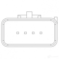 Расходомер воздуха NGK 92462 167977 E PBMWN4-V002H X46Z7RV - Изображение 2