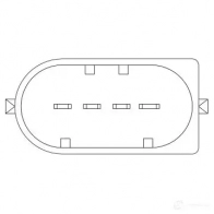 Расходомер воздуха NGK 168474 DMA9GR EPB MWT4-D018H 96715