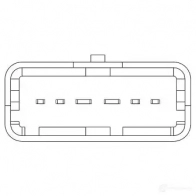 Расходомер воздуха NGK 94034 548NB EPB MWT6-A006H 168164 - Изображение 2
