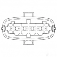 Расходомер воздуха NGK EPBMFT5-V0 57H 1DLF185 91176 167840