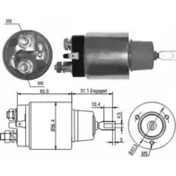 Втягивающее реле стартера HOFFER ZM975 6646066 9 75 2615170