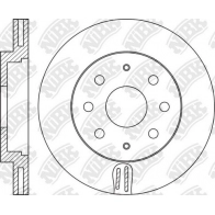 Тормозной диск NIBK 3836262 X8 BZ3 RN1592
