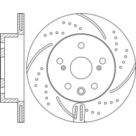 Тормозной диск NIBK Lexus RC (XC10) 1 Купе 2.0 200t 245 л.с. 2015 – наст. время EVUXT 5 RN1665DSET