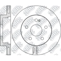 Тормозной диск NIBK RN1710 Mercedes C-Class (S205) 4 Универсал 1.6 C 180 (2040) 156 л.с. 2014 – 2025 WR6G B