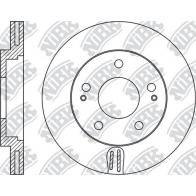Тормозной диск NIBK Y PG0EY8 Mitsubishi Pajero Mini 1 (H50) Внедорожник 0.7 4WD 50 л.с. 1994 – 1998 RN2039