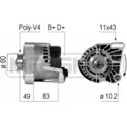 Генератор MESSMER TBRGRS N 210086 TIXQ2Z6 2627126