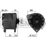 Генератор MESSMER Z 2KEW 2627188 210150 CYDN2V0