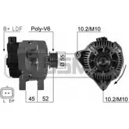 Генератор MESSMER C X8VT 210207 Fiat Ulysse (179) 2 2002 – 2011 4BLL2YH