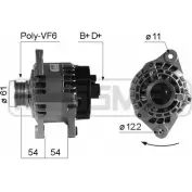 Генератор MESSMER 60A61U 2627272 MS D7NFL 210236