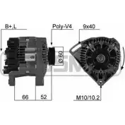 Генератор MESSMER BQGH5 R8PFG F 2627319 210284