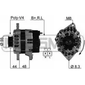 Генератор MESSMER 210374 N00J8 6 QYJO91 Hyundai Atos (MX, FF) 1 Хэтчбек 1.0 i 58 л.с. 2001 – 2003