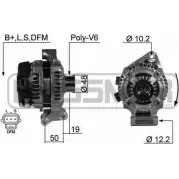 Генератор MESSMER ZNF 9A Ford Focus 2 Хэтчбек 1.4 80 л.с. 2004 – 2012 210384 CDLM9TS