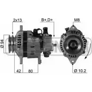 Генератор MESSMER 210453 Nissan Vanette (S20) 2 1994 – 1999 F3 NDR 0CP6QB