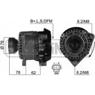 Генератор MESSMER Ford Transit Connect 1 (C170) 2002 – 2020 210460 Z7Q SLQA DSLGK