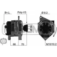 Генератор MESSMER Renault Kangoo (FC) 1 Фургон 1.4 (FC0C. FC0B. FC0H. FC0M) 75 л.с. 1997 – 2008 MSDJ 7 210489 K3RHMF0
