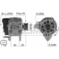 Генератор MESSMER 210496 YKKHY4 H 2627527 V32VOY2