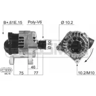 Генератор MESSMER 210548 9Y61CO TUKP9W G 2627577