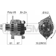 Генератор MESSMER Citroen Jumper 1 (230) Кабина с шасси 2.8 HDi 128 л.с. 2000 – 2002 K2 BS4P8 9Q693T 210586