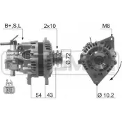 Генератор MESSMER SBCQ C 210595 AWOSN 2627614