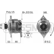 Генератор MESSMER 2627645 RO0U EP QDC65G 210626