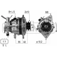 Генератор MESSMER EMBCA A XA52Q 210644 Hyundai Terracan (HP) 1 2001 – 2008