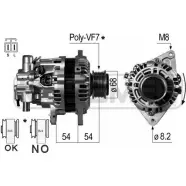 Генератор MESSMER O8VPVQM 210656 2627675 9L GF6V