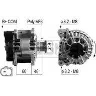 Генератор MESSMER DSECLU KT OZL0B Audi A5 (8F7) 1 Кабриолет 2.0 Tdi 170 л.с. 2009 – 2012 210706