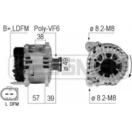 Генератор MESSMER BR9MU 210718 P7G B4 Volkswagen Tiguan (5N) 1 Кроссовер 1.4 TSI 4motion 160 л.с. 2011 – 2024