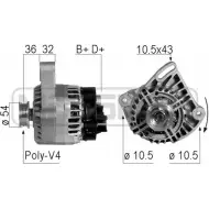 Генератор MESSMER Fiat Stilo (192) 1 2001 – 2010 210757 744ZO YA JOF