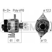 Генератор MESSMER 210758 6 IOMBG 2627775 C5RA5X