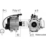 Генератор MESSMER 2T5SD 210780 WB3Y6K 2 2627796