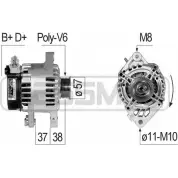 Генератор MESSMER Toyota Aygo (AB10) 1 Хэтчбек X3FY CM 210830 KBC1OJ9