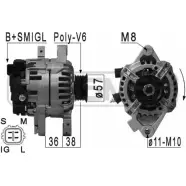 Генератор MESSMER 210889 4P6ZLE 2627900 0QL FJ