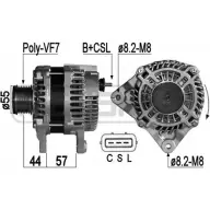 Генератор MESSMER Nissan Qashqai N1I8S 4 KA5RQ 210957