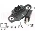 Щетки генератора, с регулятором MESSMER AJ J8XW Volvo V70 1 (875, 876) Универсал 2.3 AWD 241 л.с. 1997 – 1998 S0K68 215838