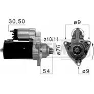 Стартер MESSMER VZMW99U Volkswagen Transporter (T4) 4 Грузовик 2.4 D 75 л.с. 1997 – 2003 220054 A N45V