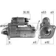 Стартер MESSMER 220149 1E1G 1 JJFSHP Opel Zafira (B) 2 Минивэн 1.9 CDTI (M75) 100 л.с. 2005 – 2010